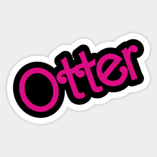 Barbie Otter Sticker